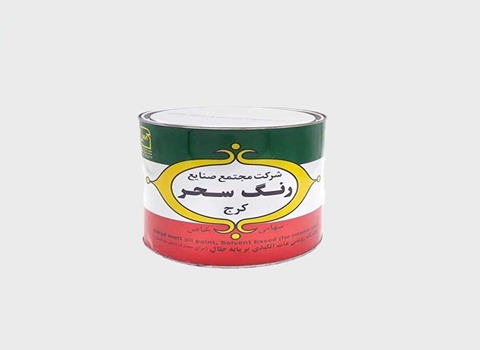 خرید و قیمت رنگ روغنی سفید سحر + فروش عمده